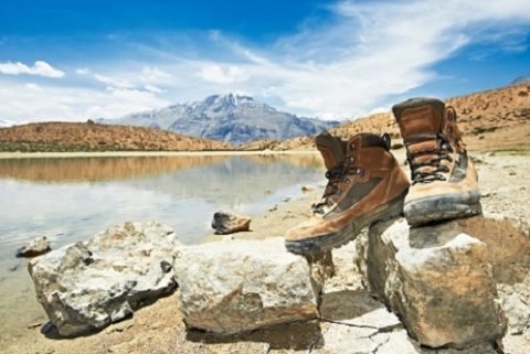 Lake In Nepal Himalayas, Khumbutse