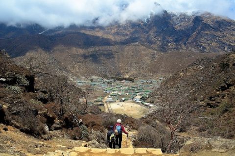 Khumjung Valley View - Sagarmatha NP, Khumjung