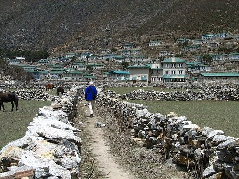 Nepal - Sagarmatha NP - Khumjung, Khumjung
