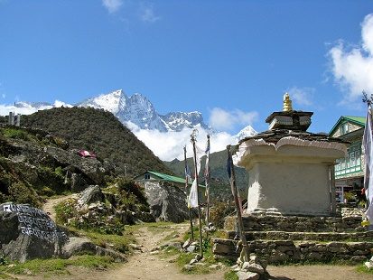 Stupa @ Khumjung Village - Solukhumbu - Sagarmatha NP, Khumjung