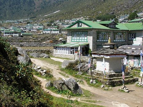 View Khumjung Town - Nepal, Khumjung