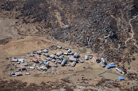 Kyanjin Gompa Landscape - Langtang Nepal, Kyanjin Gompa