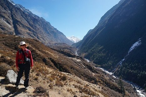 Kyanjin Gompa Valley View - Nepal Langtang, Kyanjin Gompa