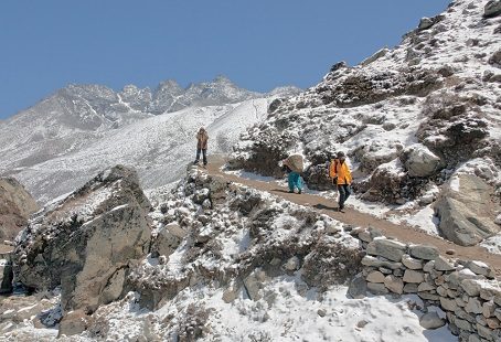 Mt. Everest Near Lobuche - Nepal Himalayas, Lobuche