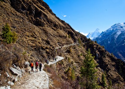 Trail to Everest base camp, Nepal., Lobuche Peak 18 Days