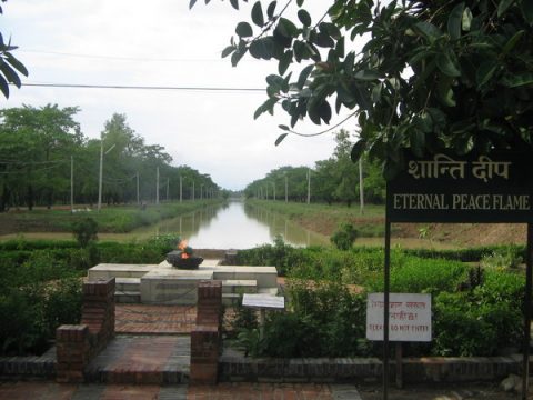 Eternal Peace Flame  Lumbini, Lumbini