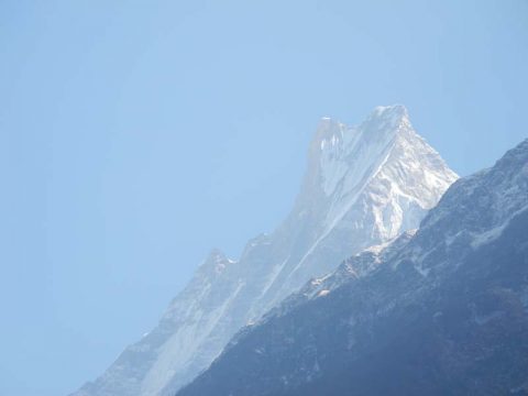 Machapuchare Close Up, Machapuchare