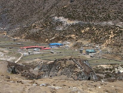 Machermo Post - Gokyo - Nepal Himalayas, Machermo