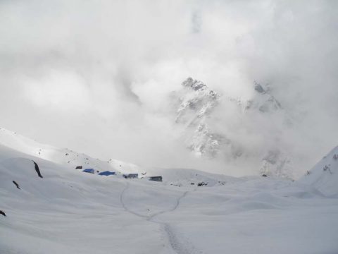 Machhapuchhre Base Camp Clouds, Machhapuchhre Base Camp