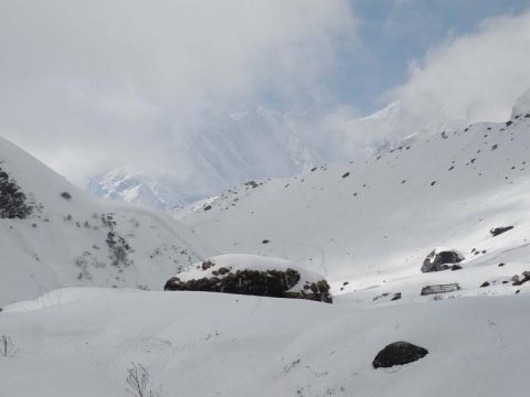 Trail to Annapurna Base Camp, Machhapuchhre Base Camp