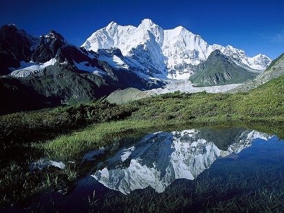 Chomolonzo Peak - Kangshung Glacier - Tibet, Mahalangur Himal