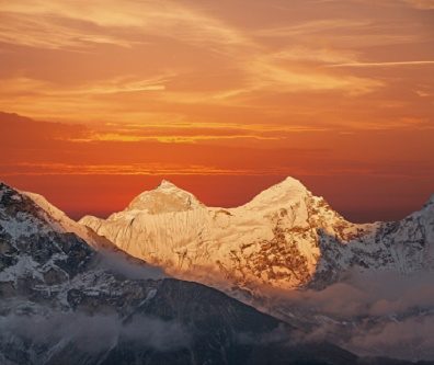 Makalu Peak From Nepal, Mahalangur Himal