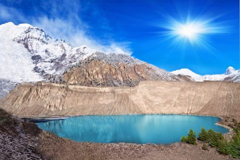 Gangapurna Lake - Annapurna Region, Manang