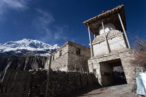 Kani In Manang - Nepal Annapurna, Manang