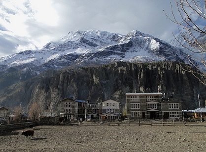 Morning At Manang - Annapurna Region Nepal, Manang