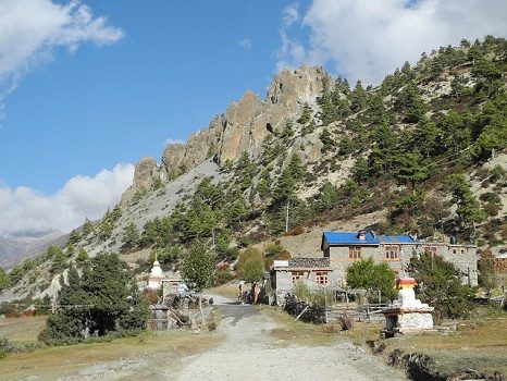 View De Ngawal à Manang - Nepal - Sagarmatha National Park, Manang