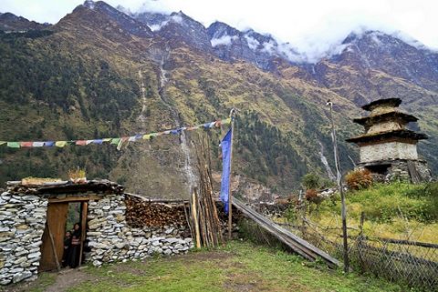 Lho Village - manaslu Circuit - Nepal Himalayas, Manaslu