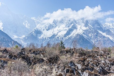 Manaslu Circuit Himalayan Landscape - Nepal, Manaslu