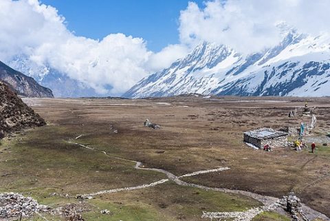 View From Manaslu Circuit - Nepal Himalayas, Manaslu
