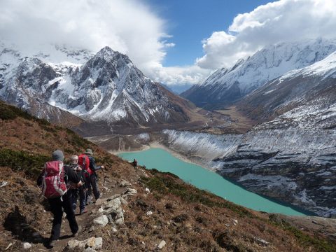 Birendra Lake in Manaslu Circuit Trail, Manaslu Trek