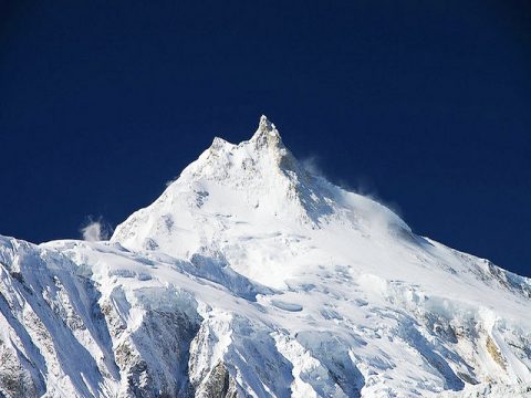 Close Up of Manaslu, Manaslu Trek