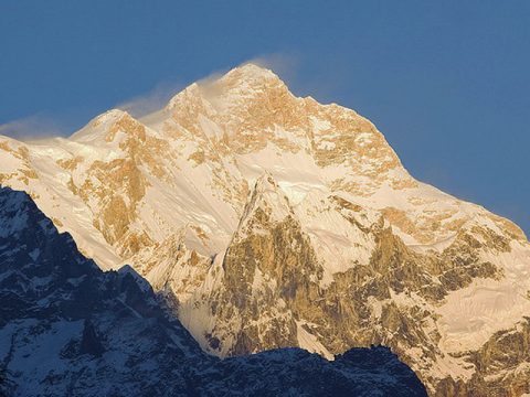 Manaslu at Sunset, Manaslu Trek
