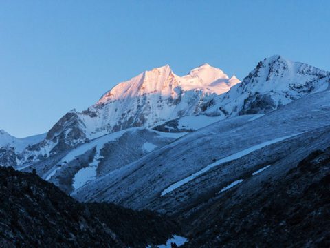 Manaslu Circuit Sunset, Manaslu Trek