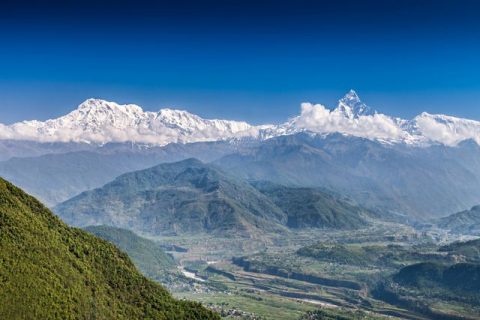 Machhapuchhre and Annapurna Mountains, Mardi Himal Trek