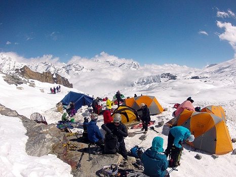 Camping Near Mera Peak - Nepal Himalayas, Mera Peak