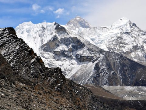 Chhukhung Ri Toward Makalu