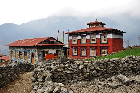 Buddhist Monastery - Nepal Himalayas, Mount Everest