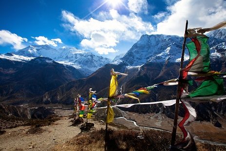 Himalaya Mountains In Nepal, Mount Everest