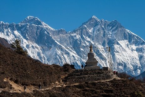 Lhotse & Everest Backdrop - Nepal Himalayas, Mount Everest