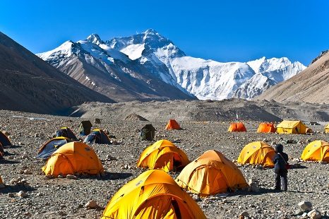 Qomolangma Base Camo, Mount Everest