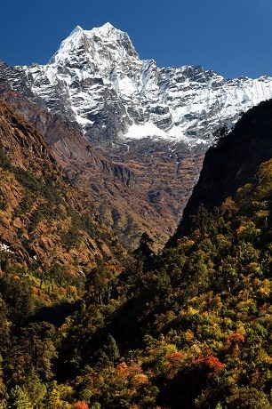 Snow Covered Kusum Kanguru - Nepal Himalayas, Mount Everest