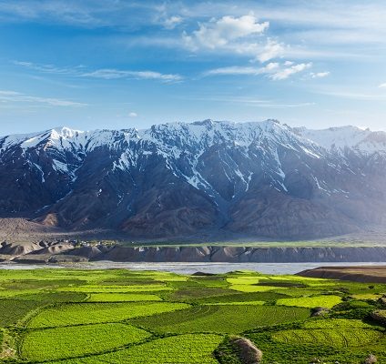 Spiti Valley With Himalayas, Mount Everest