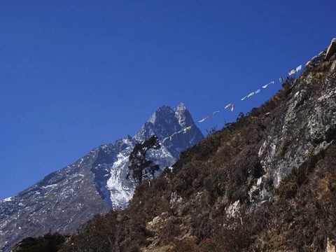 Khumbila from the East, Mount Khumbila