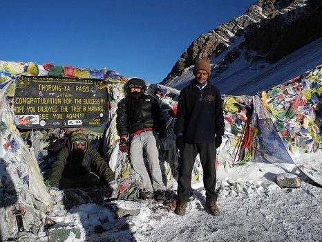 De Thorong Phedi au Thorong La - Mustang Annapurna - Nepal, Mustang