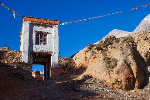 Fortified Gate Of Samar - Mustang Annapurna - Nepal, Mustang