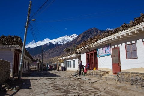 Jomsom Main Street - Mustang - Nepal Annapurna, Mustang