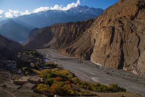 Lupra Bön Village In Mustang - Nepal Annapurna, Mustang