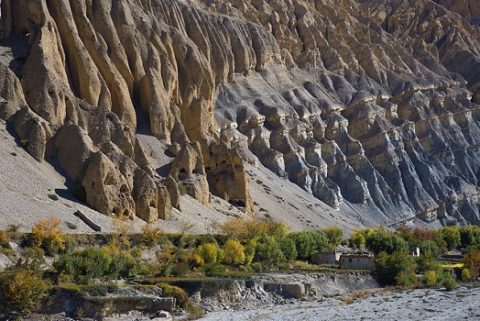 Narsking Khola Gorge - Mustang Annapurna - Nepal, Mustang