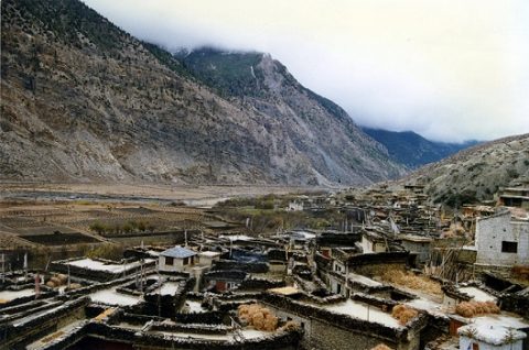 Nepal - Annapurnas - Région du Mustang - Village de Kagbeni, Mustang