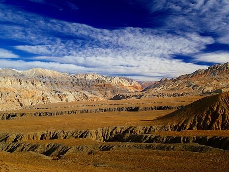 Plateaus In Mustang - Nepal Annapurna, Mustang
