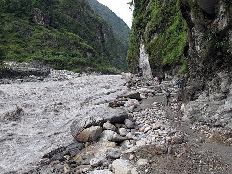 River In Mustang Annapurna - Nepal, Mustang