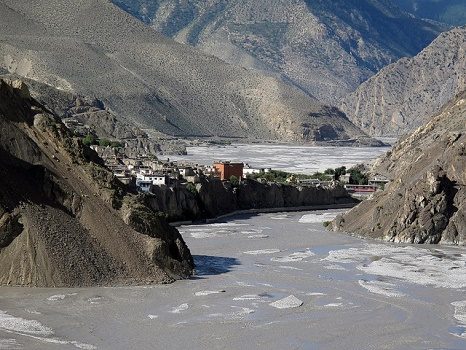 Scenic Village - Mustang Annapurna - Nepal, Mustang