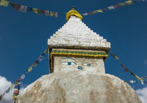 Monastery At Namche Bazaar - Everest Nepal, Namche Bazaar