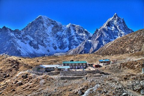 Namche Bazaar Landscape - Nepal Himalayas, Namche Bazaar