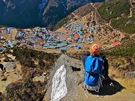 View Namche Bazar - Nepal, Namche Bazaar