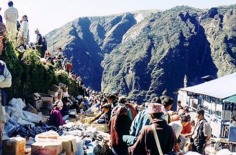 View Namche Bazar (Market) Nepal, Namche Market